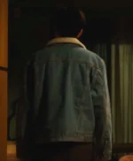 Miles Robbins Control Freak Shearling Denim Jacket