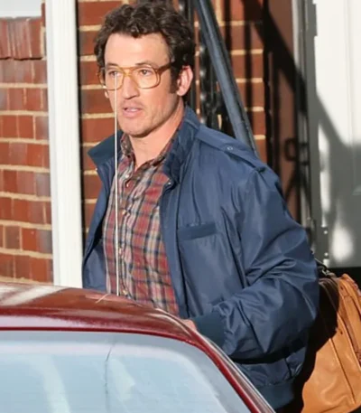 Miles Teller Paper Tiger Blue Bomber Jacket