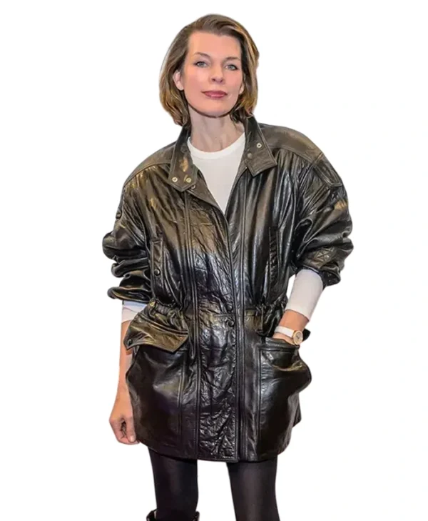 Milla Jovovich In the Lost Lands Black Jacket Milla Jovovich In the Lost Lands Black Jacket