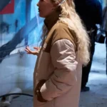 Millie Bobby Brown The Electric State Puffer Jacket