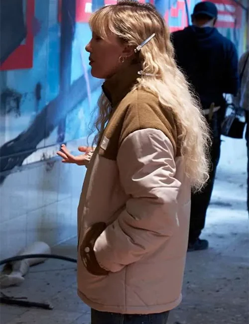 Millie Bobby Brown The Electric State Puffer Jacket Millie Bobby Brown The Electric State Puffer Jacket