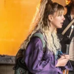 Millie Bobby Brown The Electric State Purple Jacket