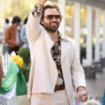 Minx S02 Jake Johnson White Suit