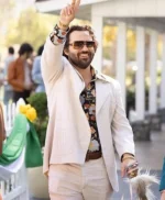 Minx S02 Jake Johnson White Suit