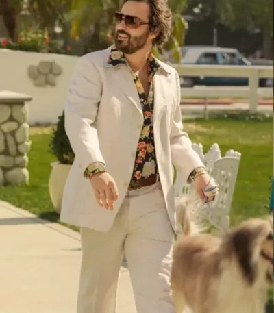 Minx S02 Jake Johnson White Suit