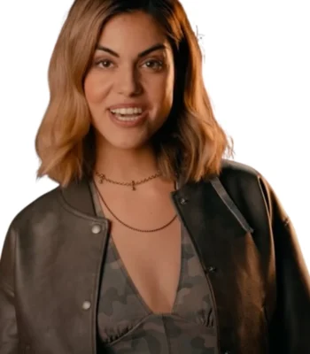 Miranda Cosgrove The Wrong Paris Black Bomber Jacket