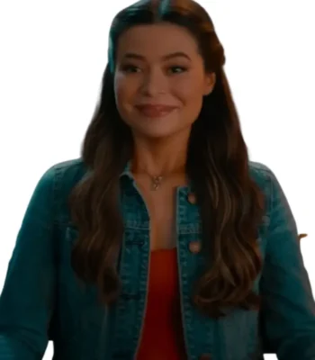 Miranda Cosgrove The Wrong Paris Blue Denim Jacket
