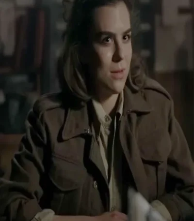 Morgane Polanski The Partisan Brown Wool Jacket
