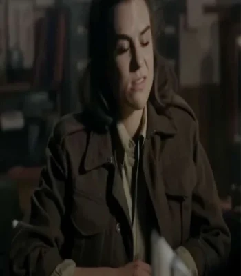 Morgane Polanski The Partisan Brown Wool Jacket