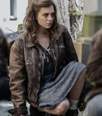 Morgane Polanski The Partisan Leather Jacket