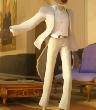 Mr. Wolf The Bad Guys White Suit