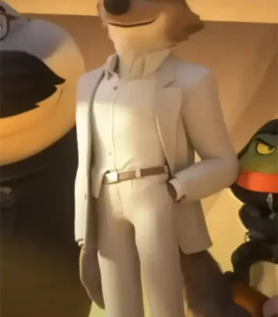 Mr. Wolf The Bad Guys White Suit