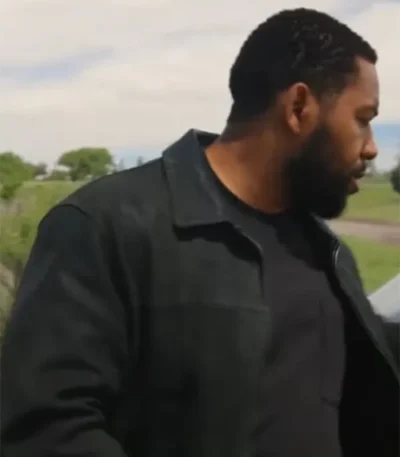 Mustafa Speaks The 8th Day Suede Leather Jacket