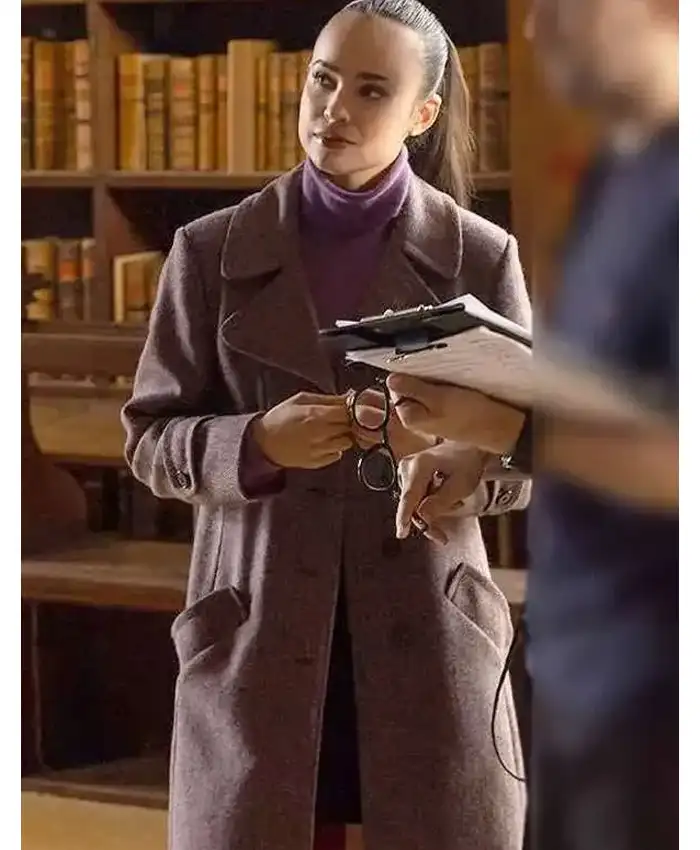 My Oxford Year Sofia Carson Wool Coat My Oxford Year Sofia Carson Wool Coat