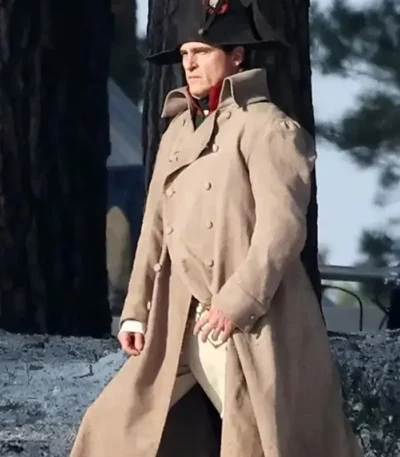 Napoleon 2023 Joaquin Phoenix Wool Coat