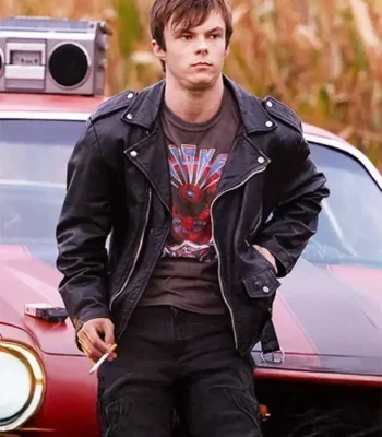 Nathan Williams Brave the Dark Leather Jacket