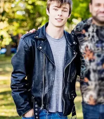 Nathan Williams Brave the Dark Leather Jacket