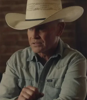 Neal McDonough The Last Rodeo Blue Denim Jacket