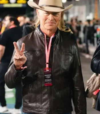 Neal McDonough The Last Rodeo Brown Leather Jacket