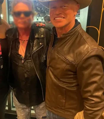 Neal McDonough The Last Rodeo Brown Leather Jacket