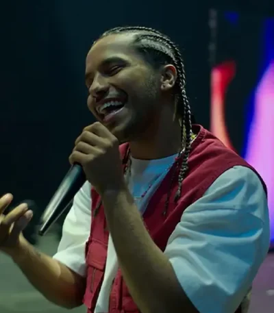 Neon Tyler Dean Neon Red Vest