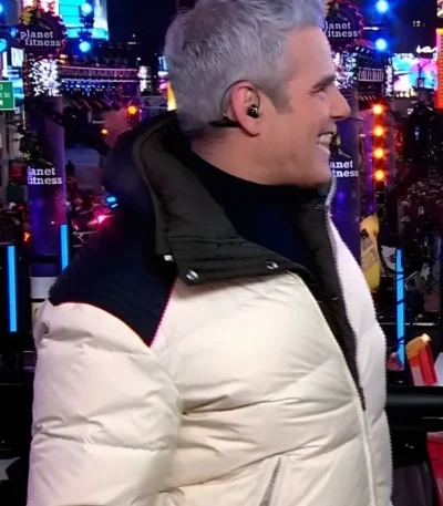Andy Cohen White Jacket