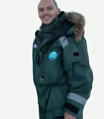 Nicholas Hoult Superman Green Cotton Jacket