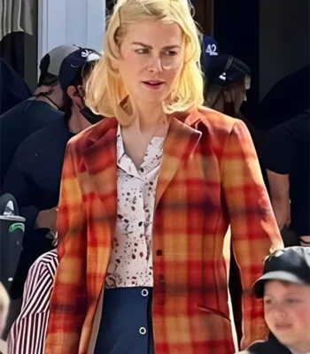 Nicole Kidman Holland Orange Blazer