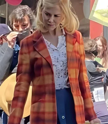 Nicole Kidman Holland Orange Blazer
