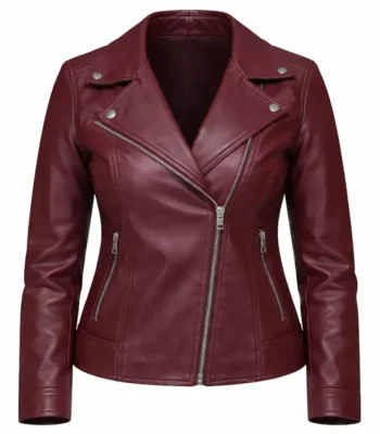 Nicolette Pullen Killer Clown Girls Leather Jacket