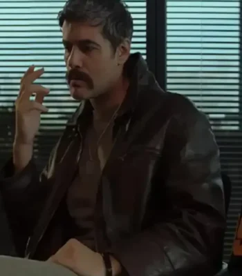 Police Per Jete Nik Xhelilaj Leather Jacket