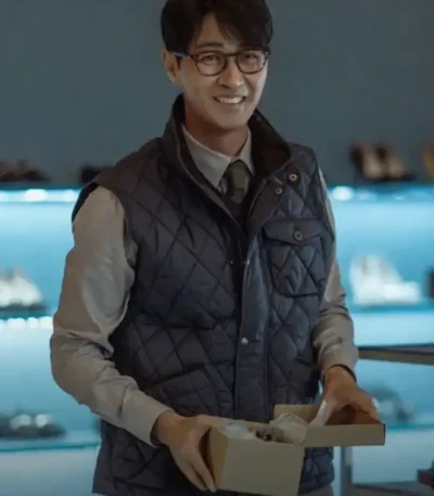 No Other Choice Cha Seung-won Quilted Vest