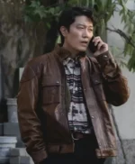 No Other Choice Park Hee-soon Leather Jacket