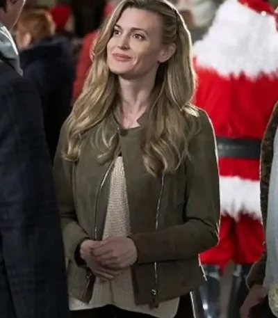 Nostalgic Christmas Brooke D’Orsay Suede Jacket