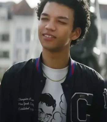 Now You See Me Now You Don’t Justice Smith Black Bomber Jacket
