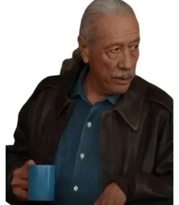 Office Romance Edward James Olmos Leather Jacket
