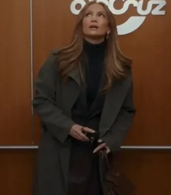 Office Romance Jennifer Lopez Wool Coat