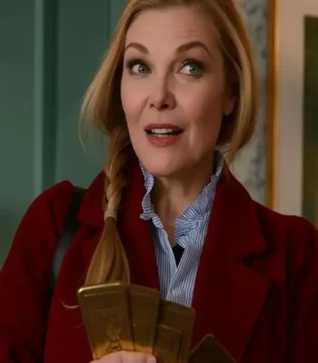 Oh. What Fun Michelle Pfeiffer Red Coat