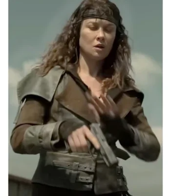 Olga Kurylenko Afterburn Leather Jacket