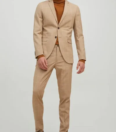 Olivier De Nigelle Commandant Saint-Barth Check Suit