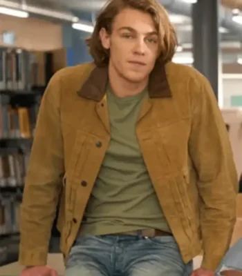One Of Us Is Lying Nate Macauley Brown Jacket