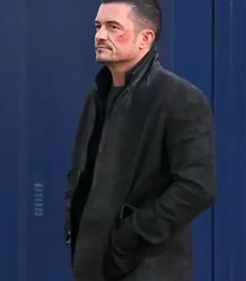 Orlando Bloom Deep Cover Black Jacket