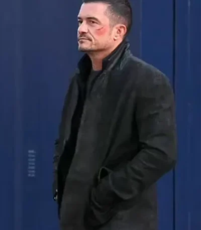 Orlando Bloom Deep Cover Black Jacket