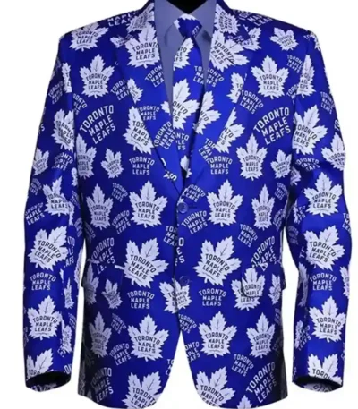 Oronto Maple Leafs Nhl Blue Blazer