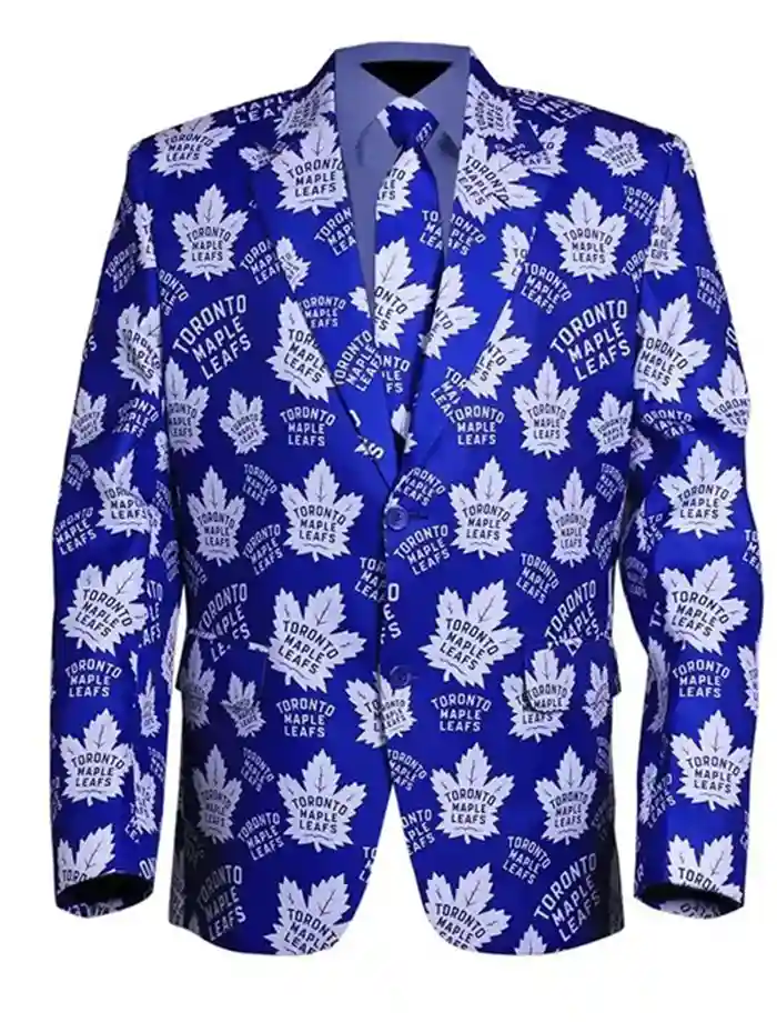 Oronto Maple Leafs Nhl Blue Blazer Oronto Maple Leafs Nhl Blue Blazer