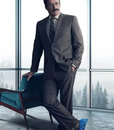 Orson Corner Office 2023 Movie Brown Suit