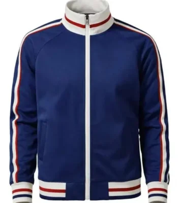 Oscar Shaw Tyrese Gibson Blue Track Jacket