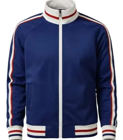 Oscar Shaw Tyrese Gibson Blue Track Jacket