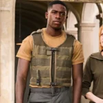 Outside The Wire Damson Idris Olive Green Vest