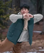 Park Jeong-min Newtopia S01 Green Vest